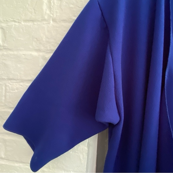 LulaRoe SHIRLEY Royal Blue Kimono Cover Up Polyester Knit Size SMALL - Picture 5 of 7